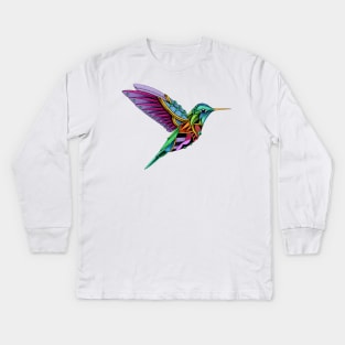 Hummingbird Vol. 2 Kids Long Sleeve T-Shirt